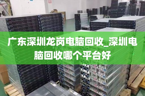 广东深圳龙岗电脑回收_深圳电脑回收哪个平台好